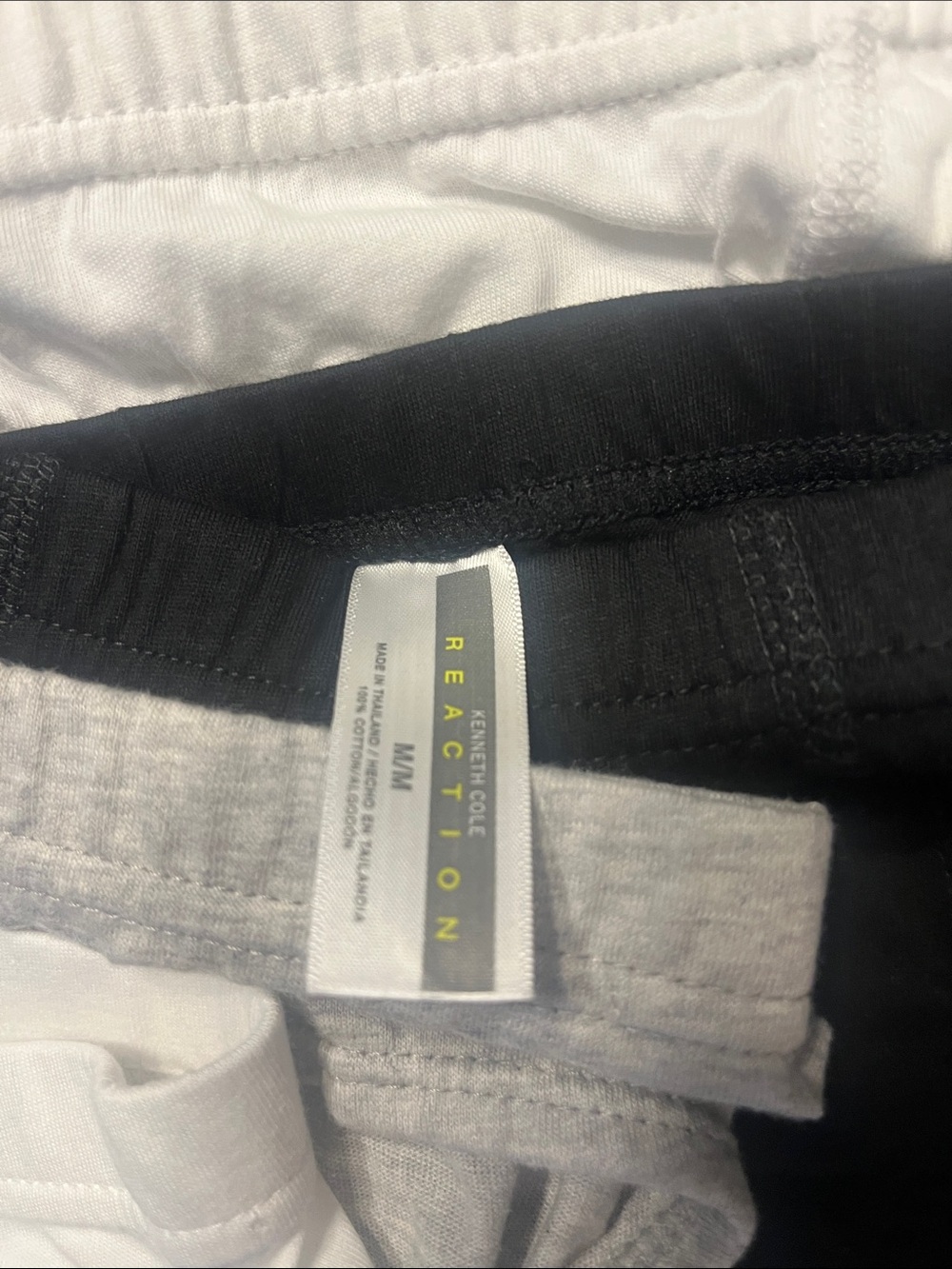 Updated listing 6 pair Kenneth Cole Men's Briefs in White and Black Gray medium - Picture 3 of 6